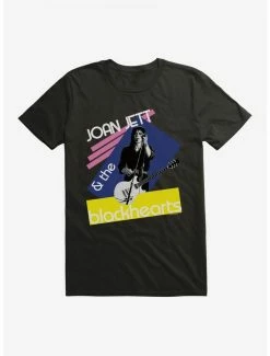 Discount ⌛ Joan Jett And The Blackhearts Geometric T-Shirt ✨ -Cheap Music Tees Store 15034555 hi