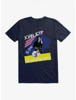 Discount ⌛ Joan Jett And The Blackhearts Geometric T-Shirt ✨ -Cheap Music Tees Store 15034564 hi