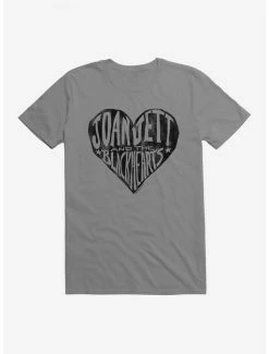 Best deal 🌟 Joan Jett And The Blackhearts Heart T-Shirt 🛒 -Cheap Music Tees Store 15034718 hi