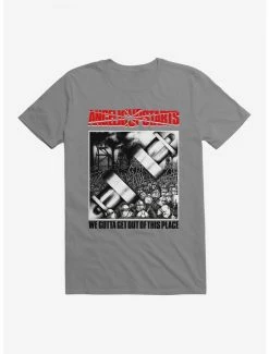 Hot Sale 😀 Angelic Upstarts We Gotta Get Out T-Shirt 😍 -Cheap Music Tees Store 15087988 hi