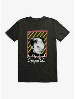 Brand new 👍 Flock Of Seagulls Hair T-Shirt 🛒 -Cheap Music Tees Store 15088087 hi 1