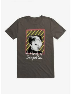 Brand new 👍 Flock Of Seagulls Hair T-Shirt 🛒 -Cheap Music Tees Store 15088105 hi