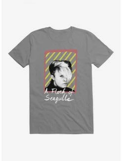 Brand new 👍 Flock Of Seagulls Hair T-Shirt 🛒 -Cheap Music Tees Store 15088114 hi