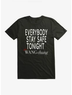 Hot Sale ✔️ Wang Chung Stay Safe Tonight T-Shirt 🧨 -Cheap Music Tees Store 15088330 hi