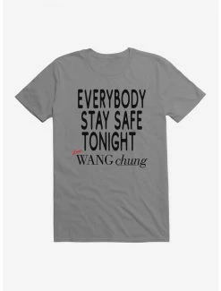 Hot Sale ✔️ Wang Chung Stay Safe Tonight T-Shirt 🧨 -Cheap Music Tees Store 15088357 hi