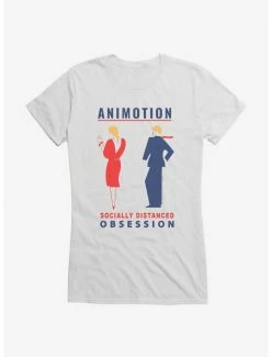 Best Pirce 🔔 Animotion Socially Distanced 👧 Girls T-Shirt 😍