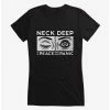 Wholesale ⌛ Neck Deep The Peace And The Panic Eyes 👧 Girls T-Shirt ✔️