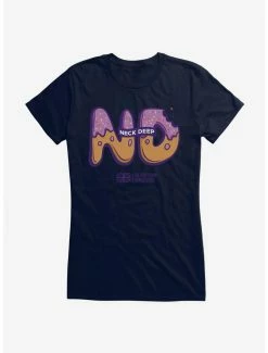 Hot Sale 🔥 Neck Deep Donut Logo 👧 Girls T-Shirt 🎁 -Cheap Music Tees Store 15157266 hi
