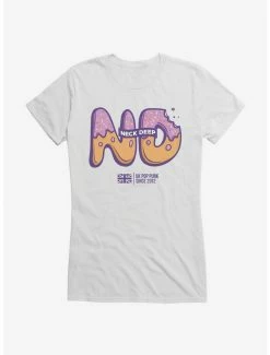 Hot Sale 🔥 Neck Deep Donut Logo 👧 Girls T-Shirt 🎁 -Cheap Music Tees Store 15157280 hi