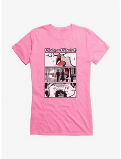 Deals ❤️ Neck Deep Comic Panel 👧 Girls T-Shirt 🎁