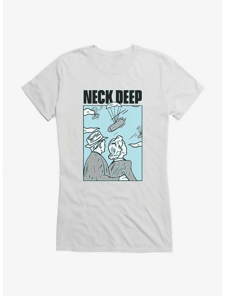 Budget ๐ฅฐ Neck Deep Parachute Couple ๐ง Girls T-Shirt ๐ 6 Budget ๐ฅฐ Neck Deep Parachute Couple ๐ง Girls T-Shirt ๐ - Image 4