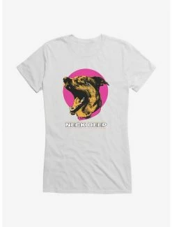 Buy 🛒 Neck Deep Crying 🦮 Dog 👧 Girls T-Shirt 👏 -Cheap Music Tees Store 15157420 hi