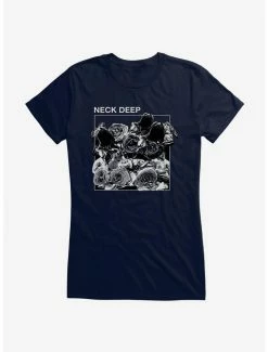 Budget 👏 Neck Deep Dead Flowers 👧 Girls T-Shirt 👏 -Cheap Music Tees Store 15157441 hi