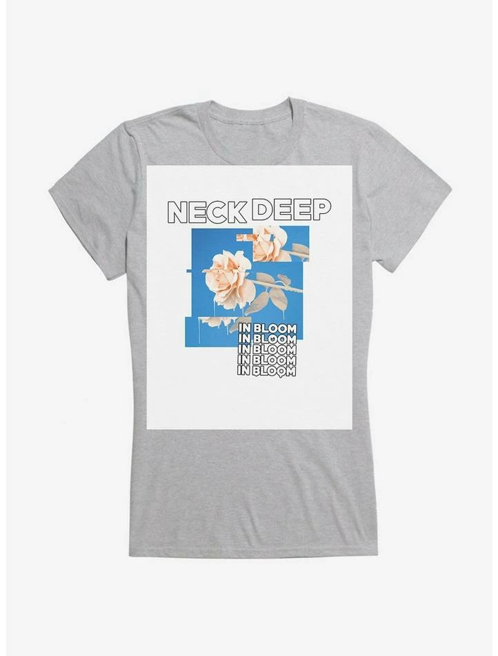 Cheap ๐งจ Neck Deep In Bloom Flower T-Shirt ๐ 8 Cheap ๐งจ Neck Deep In Bloom Flower T-Shirt ๐ - Image 6