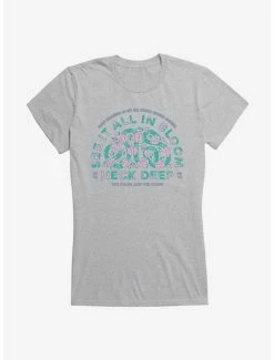 Best Sale ✨ Neck Deep In Bloom Snake 👧 Girls T-Shirt ⭐ -Cheap Music Tees Store 15157742 hi
