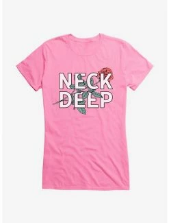 Best reviews of 😀 Neck Deep Rose 👧 Girls T-Shirt ✔️ -Cheap Music Tees Store 15158008 hi