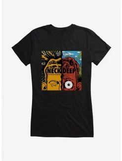 Buy ❤️ Neck Deep Split Head 👧 Girls T-Shirt 🧨 -Cheap Music Tees Store 15158057 hi