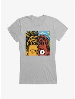 Buy ❤️ Neck Deep Split Head 👧 Girls T-Shirt 🧨 -Cheap Music Tees Store 15158064 hi