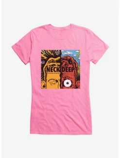 Buy ❤️ Neck Deep Split Head 👧 Girls T-Shirt 🧨 -Cheap Music Tees Store 15158078 hi