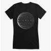 Budget ⭐ At The Drive In Concentric Circles 👧 Girls T-Shirt ⌛