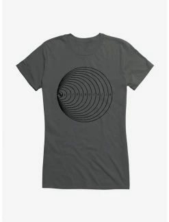 Budget ⭐ At The Drive In Concentric Circles 👧 Girls T-Shirt ⌛ -Cheap Music Tees Store 15203354 hi