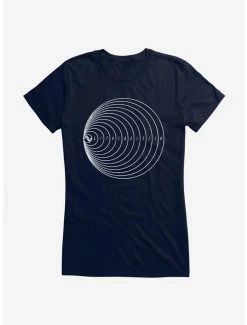 Budget ⭐ At The Drive In Concentric Circles 👧 Girls T-Shirt ⌛ -Cheap Music Tees Store 15203468 hi