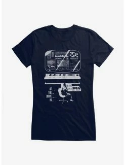 Cheapest 😉 At The Drive In Monitor 👧 Girls T-Shirt 🧨 -Cheap Music Tees Store 15203573 hi