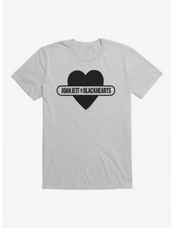 Deals 😉 Joan Jett And The Blackhearts Strikethrough Logo T-Shirt 🧨 -Cheap Music Tees Store 15322875 hi