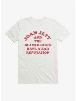 Hot Sale 👍 Joan Jett And The Blackhearts Have a Bad Reputation T-Shirt ❤️ -Cheap Music Tees Store 15323684 hi