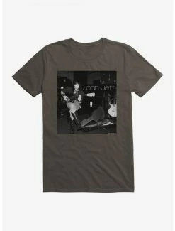 Best Sale ⭐ Joan Jett Black And White Photo Logo T-Shirt 🔥 -Cheap Music Tees Store 15323855 hi