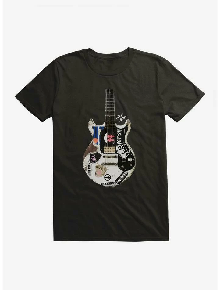 Cheapest 😀 Joan Jett Color Guitar Logo T-Shirt 🛒 4 Cheapest 😀 Joan Jett Color Guitar Logo T-Shirt 🛒 - Image 2