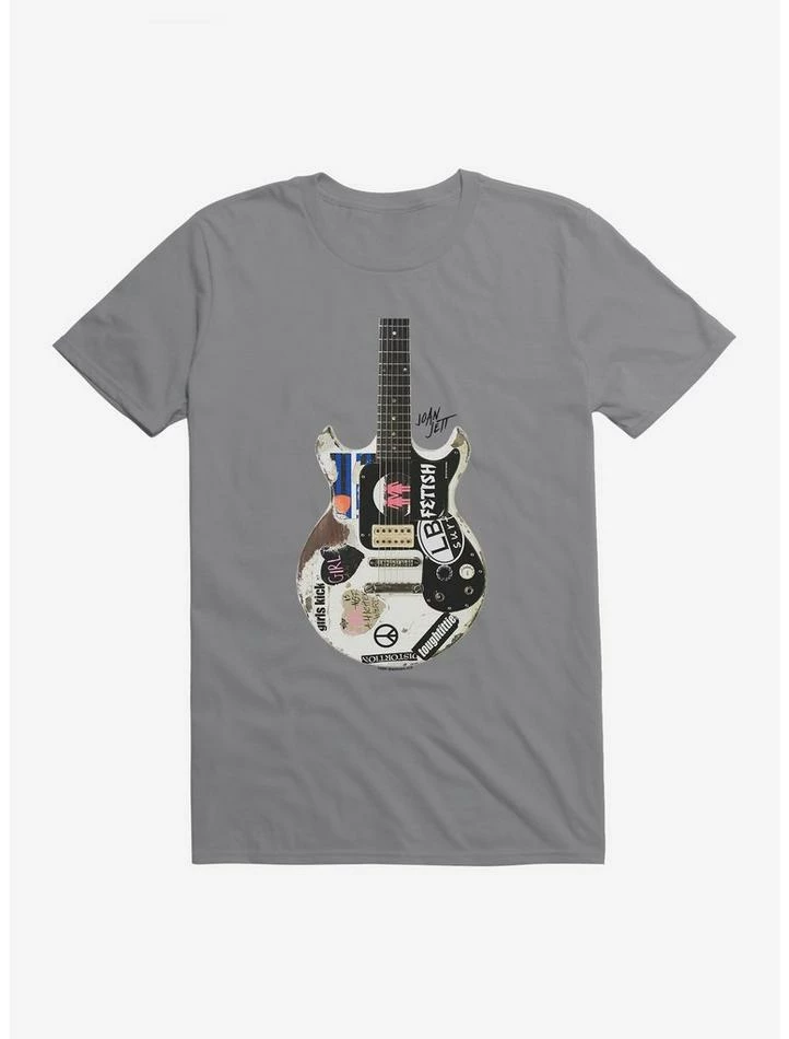 Cheapest 😀 Joan Jett Color Guitar Logo T-Shirt 🛒 6 Cheapest 😀 Joan Jett Color Guitar Logo T-Shirt 🛒 - Image 4