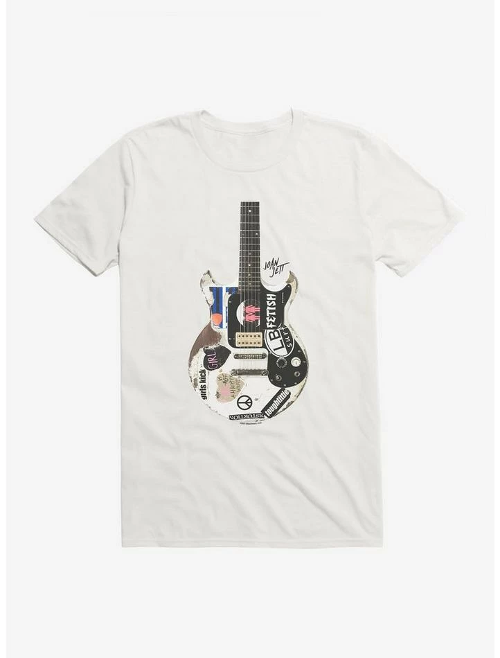 Cheapest 😀 Joan Jett Color Guitar Logo T-Shirt 🛒 8 Cheapest 😀 Joan Jett Color Guitar Logo T-Shirt 🛒 - Image 6