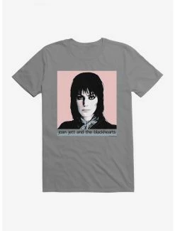 Best deal 🔥 Joan Jett Rock 'N Roll Square Album Cover T-Shirt 🌟 -Cheap Music Tees Store 15324395 hi