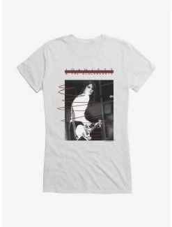 Deals 🧨 Joan Jett And The Blackhearts Black & White Photo 👧 Girls T-Shirt ⭐ -Cheap Music Tees Store 15324822 hi