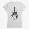 Discount 🤩 Joan Jett Black And White Guitar Logo 👧 Girls T-Shirt 😉 -Cheap Music Tees Store 15324892 hi