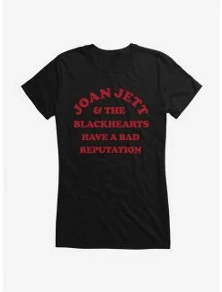 Budget 🔔 Joan Jett & The Blackhearts Have a Bad Reputation 👧 Girls T-Shirt 🥰 -Cheap Music Tees Store 15324934 hi