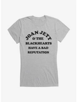 Budget 🔔 Joan Jett & The Blackhearts Have a Bad Reputation 👧 Girls T-Shirt 🥰