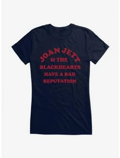 Budget 🔔 Joan Jett & The Blackhearts Have a Bad Reputation 👧 Girls T-Shirt 🥰 -Cheap Music Tees Store 15324948 hi
