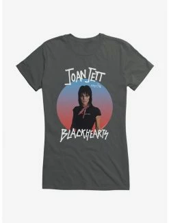Flash Sale 🥰 Joan Jett Crimson And Clover Album Art 👧 Girls T-Shirt 🔥 -Cheap Music Tees Store 15325011 hi