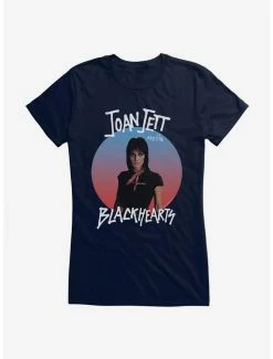 Flash Sale 🥰 Joan Jett Crimson And Clover Album Art 👧 Girls T-Shirt 🔥 -Cheap Music Tees Store 15325025 hi