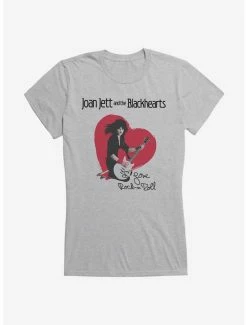 Coupon ❤️ Joan Jett I Love Rock 'N' Roll Autograph 👧 Girls T-Shirt 💯 -Cheap Music Tees Store 15325088 hi