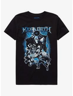 Best Pirce 🎁 DC Comics Dark Nights: Death Metal Megadeth & BatJoker T-Shirt ✔️