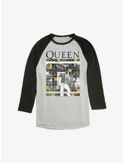 Best deal ⌛ Queen Live Concert Blocks Raglan 🎁