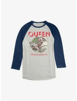 Flash Sale โค๏ธ Queen News Of The World Album Art Raglan ๐ 11 Flash Sale โค๏ธ Queen News Of The World Album Art Raglan ๐ -Cheap Music Tees Store 16061642 hi