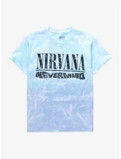 Wholesale ⭐ Nirvana Nevermind 30th Anniversary Tracklist Tie-Dye 👧 Girls T-Shirt 🌟