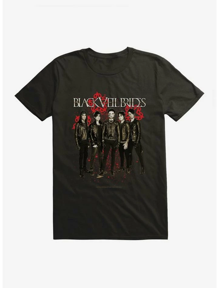 Coupon ๐ Black Veil Brides Band Photo T-Shirt ๐ 7 Coupon ๐ Black Veil Brides Band Photo T-Shirt ๐ - Image 5