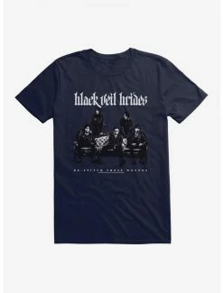 Discount 😀 Black Veil Brides Re-Stitch These Wounds Band Photo T-Shirt 🛒 -Cheap Music Tees Store 16258746 hi