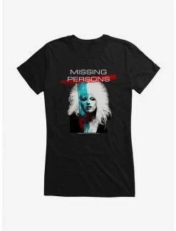 Buy 🥰 Missing Persons Bozzio Portrait 👧 Girls T-Shirt 👏
