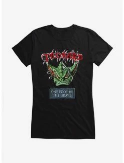 New 💯 Tankard One Foot In The Grave 👧 Girls T-Shirt 🔥